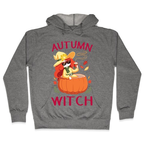 Autumn witch Hooded Sweatshirt