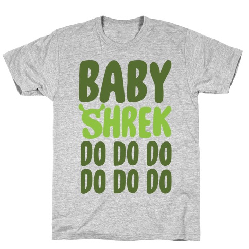 Baby Shrek Do Do Do Baby Shark Parody T-Shirt