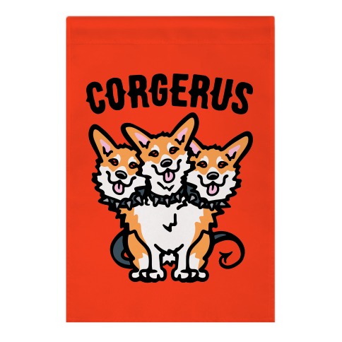 Corgerus Garden Flag