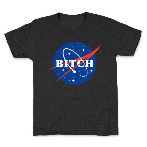 Bitch Space Program Logo Kids T-Shirt