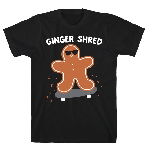 Ginger Shred Skateboarding T-Shirt