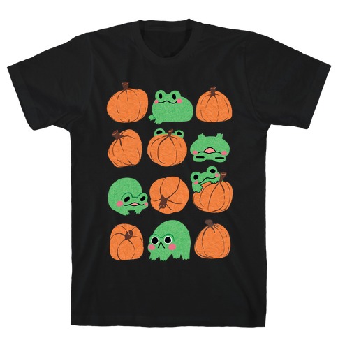 Pumpkins Frogs T-Shirt
