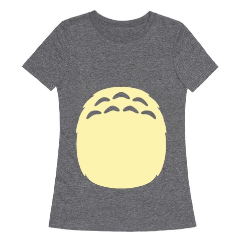 Totoro Tummy Womens T-Shirt