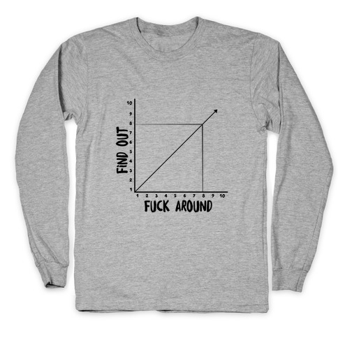 F*** Around and Find Out - Graph Long Sleeve T-Shirt