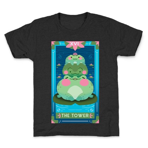 The Tower of Frogs Kids T-Shirt