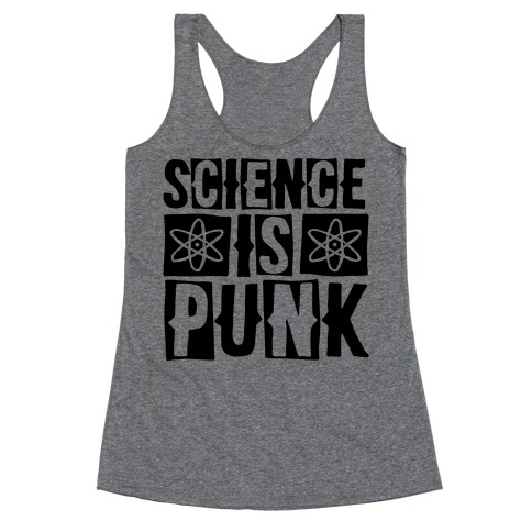 Science Is Punk Racerback Tank Top