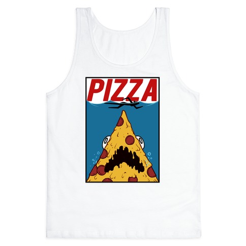 Pizza Jaws  Tank Top
