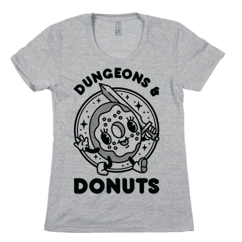 Dungeons and Donuts Womens T-Shirt