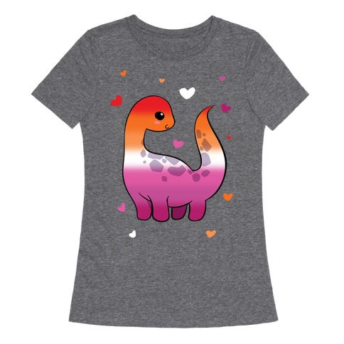 Lesbian-Dino Womens T-Shirt
