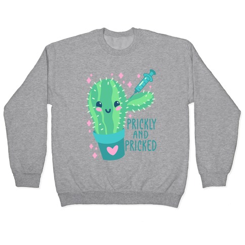 Prickly And Pricked Cactus Pullover