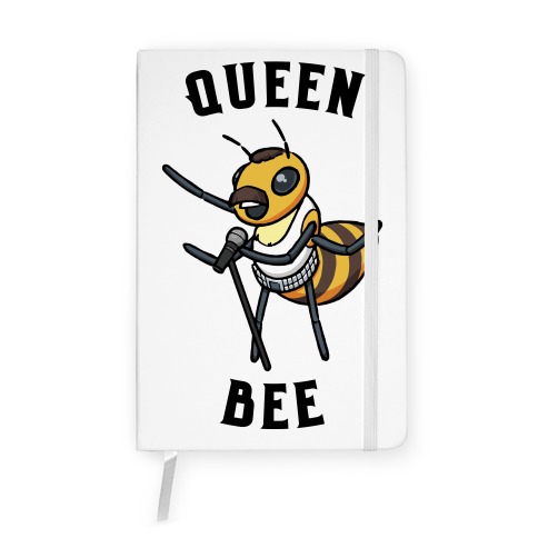 Freddie Mercury Queen Bee Notebook