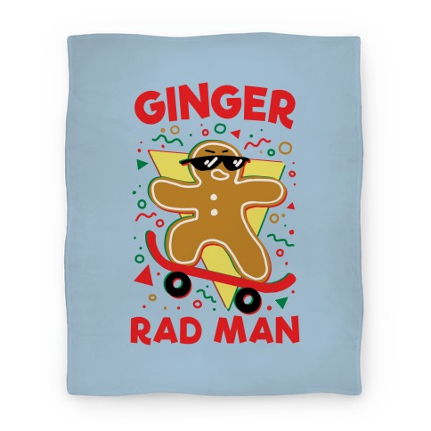 Ginger Rad Man Blanket