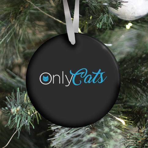 OnlyCats Parody Ornament