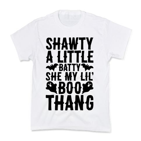 A Little Batty She My Lil' Boo Thang Halloween Parody T-Shirts