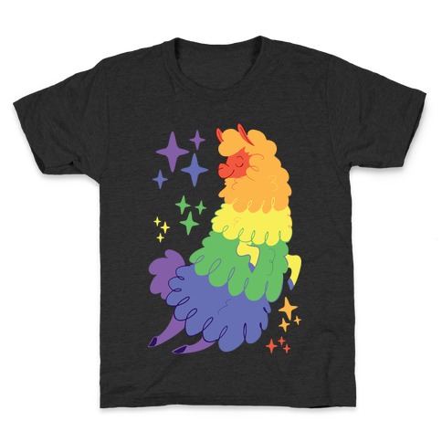 Gay Llama Kids T-Shirt