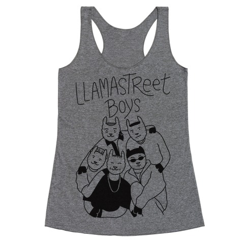 Llamastreet Boys Racerback Tank Top
