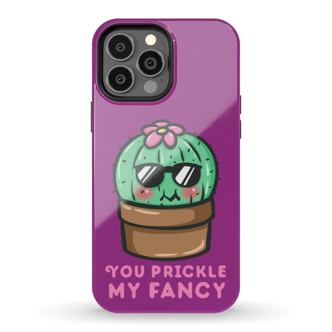 You Prickle My Fancy (magenta) Phone Case
