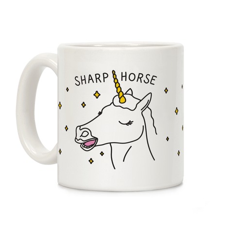Sharp Horse Coffee Mug