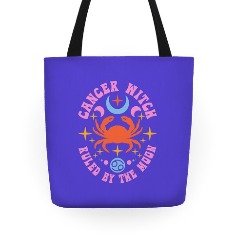 Cancer Witch Ruled By The Moon Tote