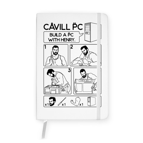 Cavill PC Parody Notebook