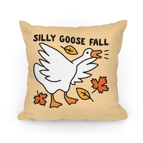 Silly Goose Fall Pillow