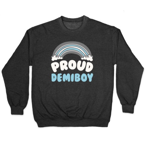 Proud Demiboy White Print Pullover