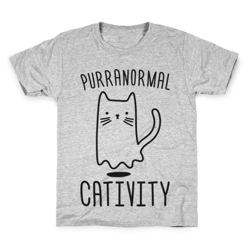 Purranormal Cativity Kids T-Shirt