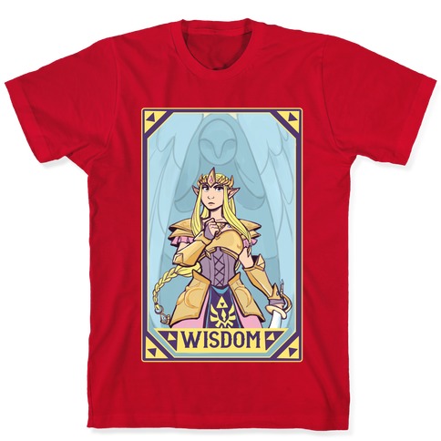 Verkeerd Spit Insecten tellen Wisdom - Zelda T-Shirts | LookHUMAN