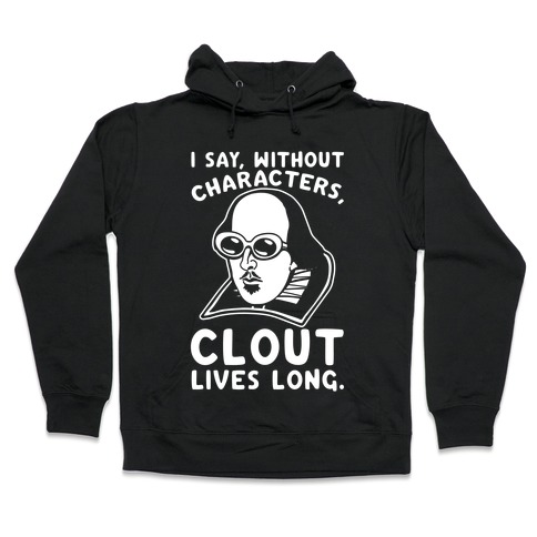 anti clout clout hoodie