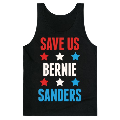 Save Us Bernie Sanders Tank Top