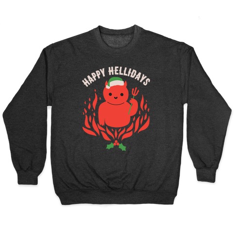 Happy Hellidays Christmas Devil Pullover