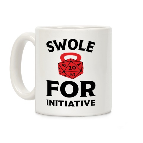 Swole For Initiative D20 Coffee Mug