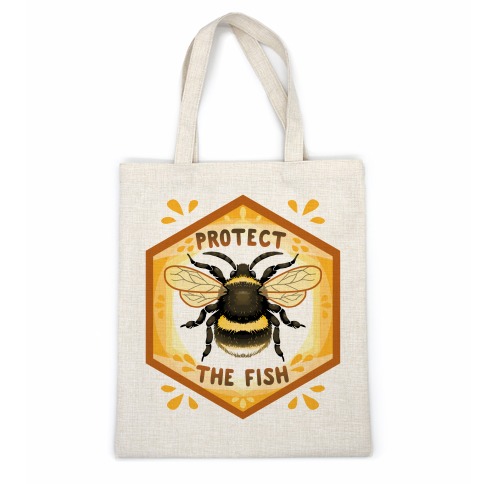 Protect The Fish Casual Tote