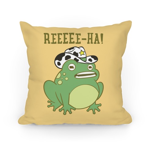 Reeeee-Ha! Pillow