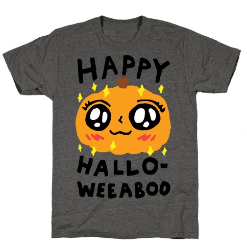 Happy Hallo-Weeaboo Pumpkin T-Shirt