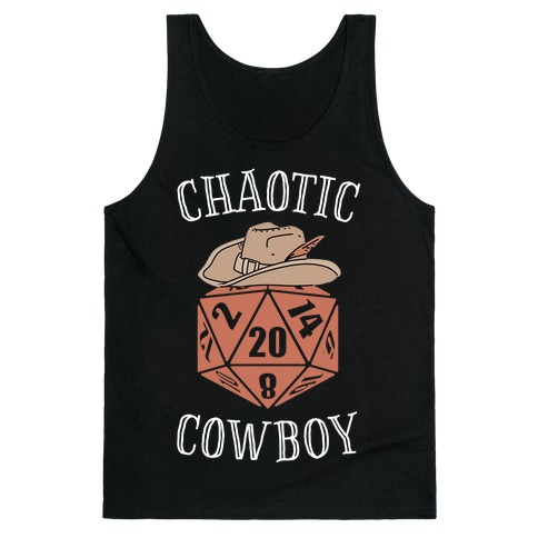 Chaotic cowboy Tank Top