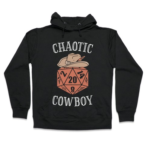 Chaotic cowboy Hooded Sweatshirt