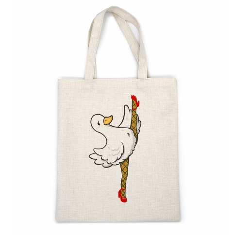 Duck Dance Pin-up Legs Casual Tote