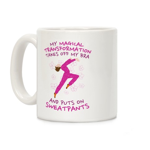 Magical Sweatpants Transformation Coffee Mug
