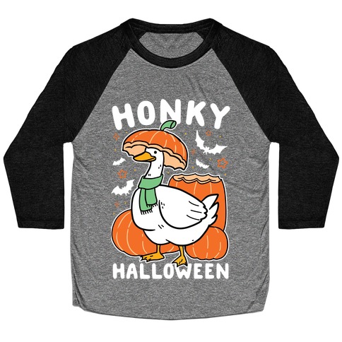 Honky Halloween Baseball Tee