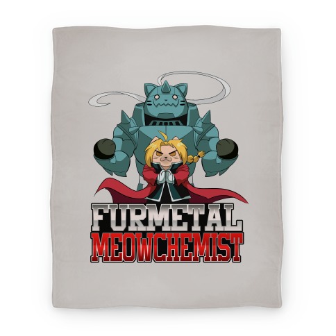 Furmetal Meowchemist Blanket