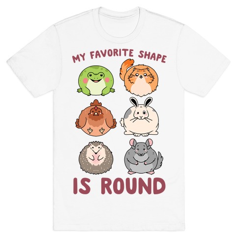 My Favorite Shape Is Round T-Shirt