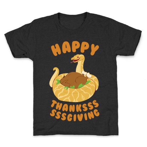 Thanksgiving Snake Kids T-Shirt