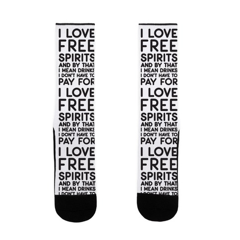 I Love Free Spirits Sock