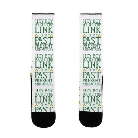 Hey Boy You're the Link to my Past Sock