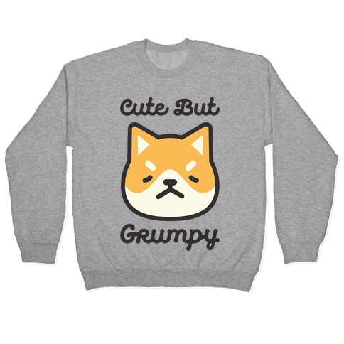 Cute But Grumpy Baby Pullover