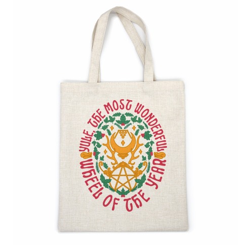 Yule, The Most Wonderful Wheel of The Year Casual Tote