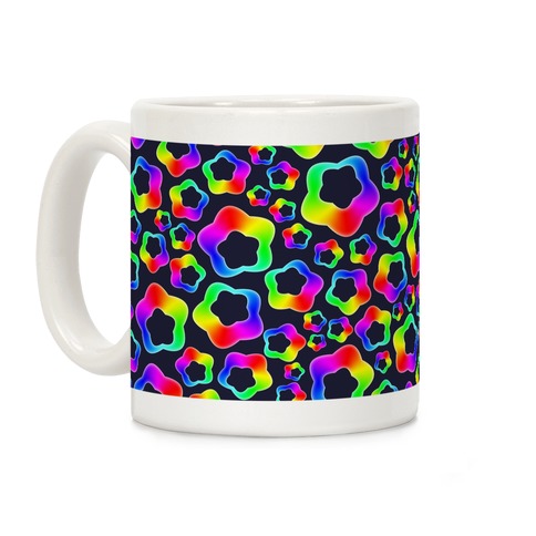 Squishy Rainbow Stars Coffee Mug