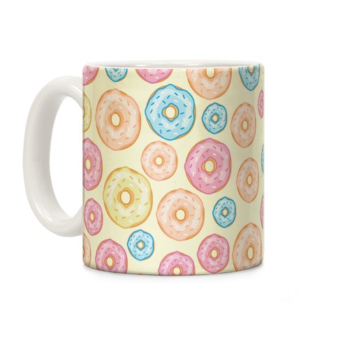 Donut Pattern Coffee Mug