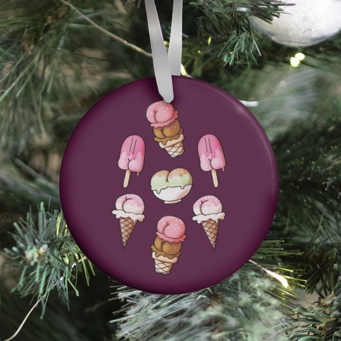 Ice Cream Butts Ornament